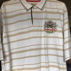 Marc ECKO Mens Vintage Graphic Polo Shirt Sz.XXL